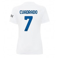 Fotbalové Dres Inter Milan Juan Cuadrado #7 Dámské Venkovní 2023-24 Krátký Rukáv